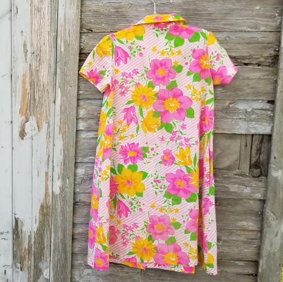 Vintage Floral House Robe - Picture 3 of 4